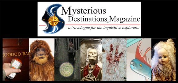 The Mysterious Destinations Magazine's website has been updated.